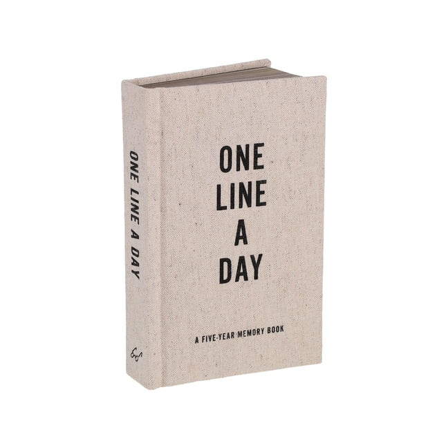 One Line a Day Canvas One Line a Day: A Five-Year Memory Book, (Hardcover) | Walmart (US)