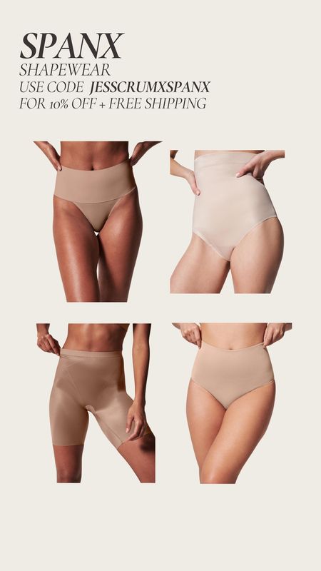 Spanx shapewear! If you’re looking for new shapewear these Spanx ones are perfect! You can use my code: JESSCRUMXSPANX for 10% off purchase + free shipping (excluding
sales)

Spanx, Spanx favorites, Spanx shapewear 

#LTKStyleTip #LTKFindsUnder100 #LTKFindsUnder50