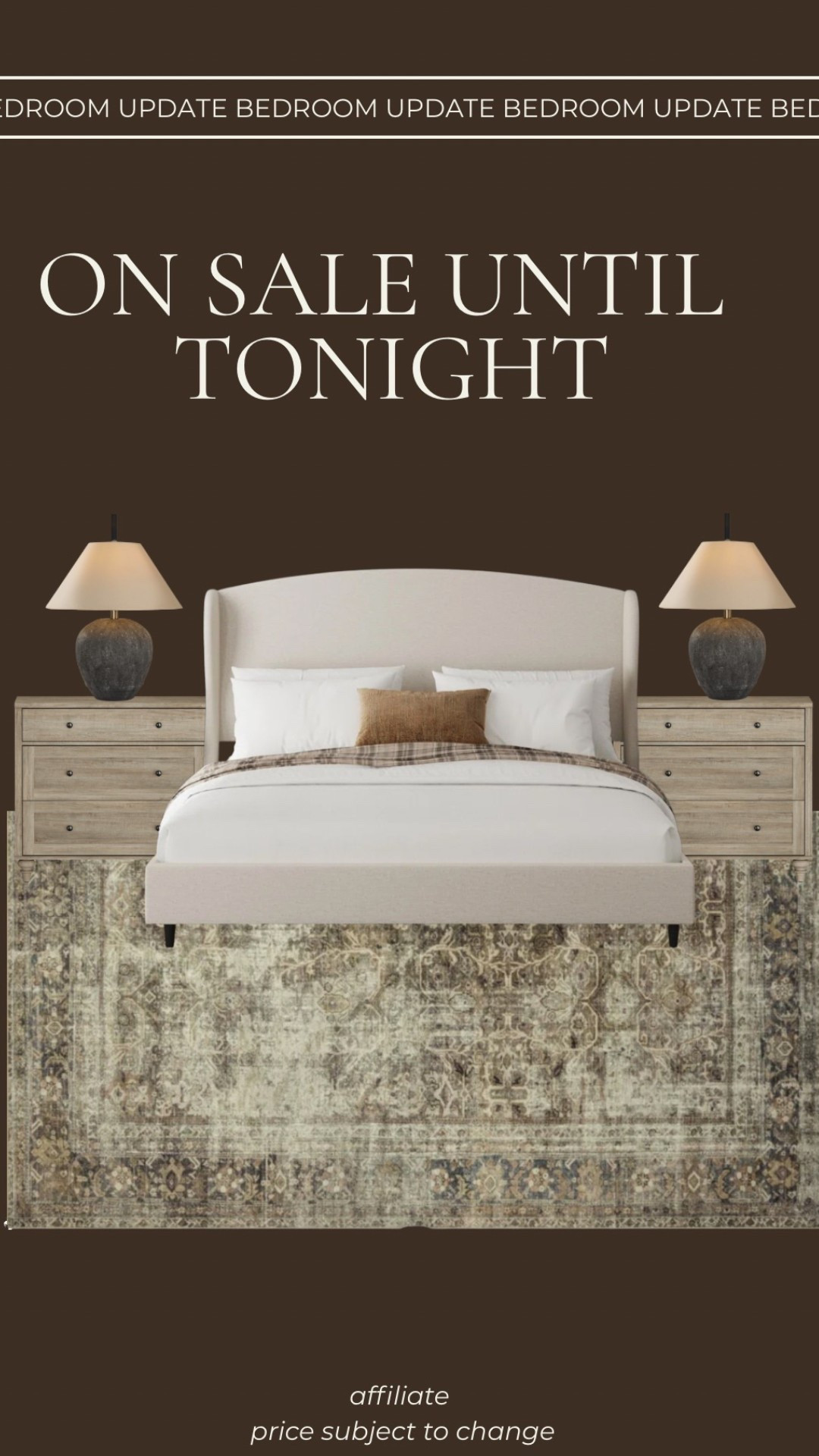 Added this all to my cart and it’s coming in under $2K for a king bed and a 8'6" x 11'6" rug


#LTKsale #LTKcanada #LTKhome