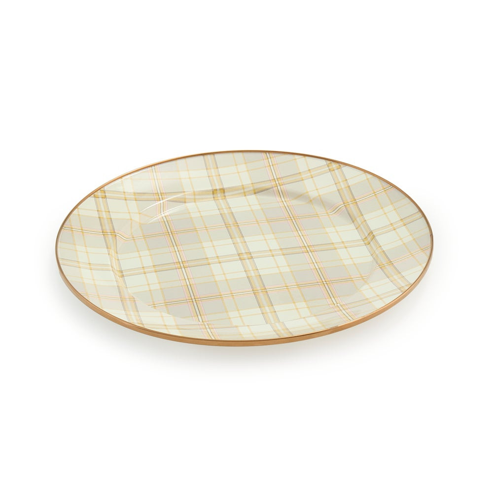 Latte Tartan Dinnerware | MacKenzie-Childs