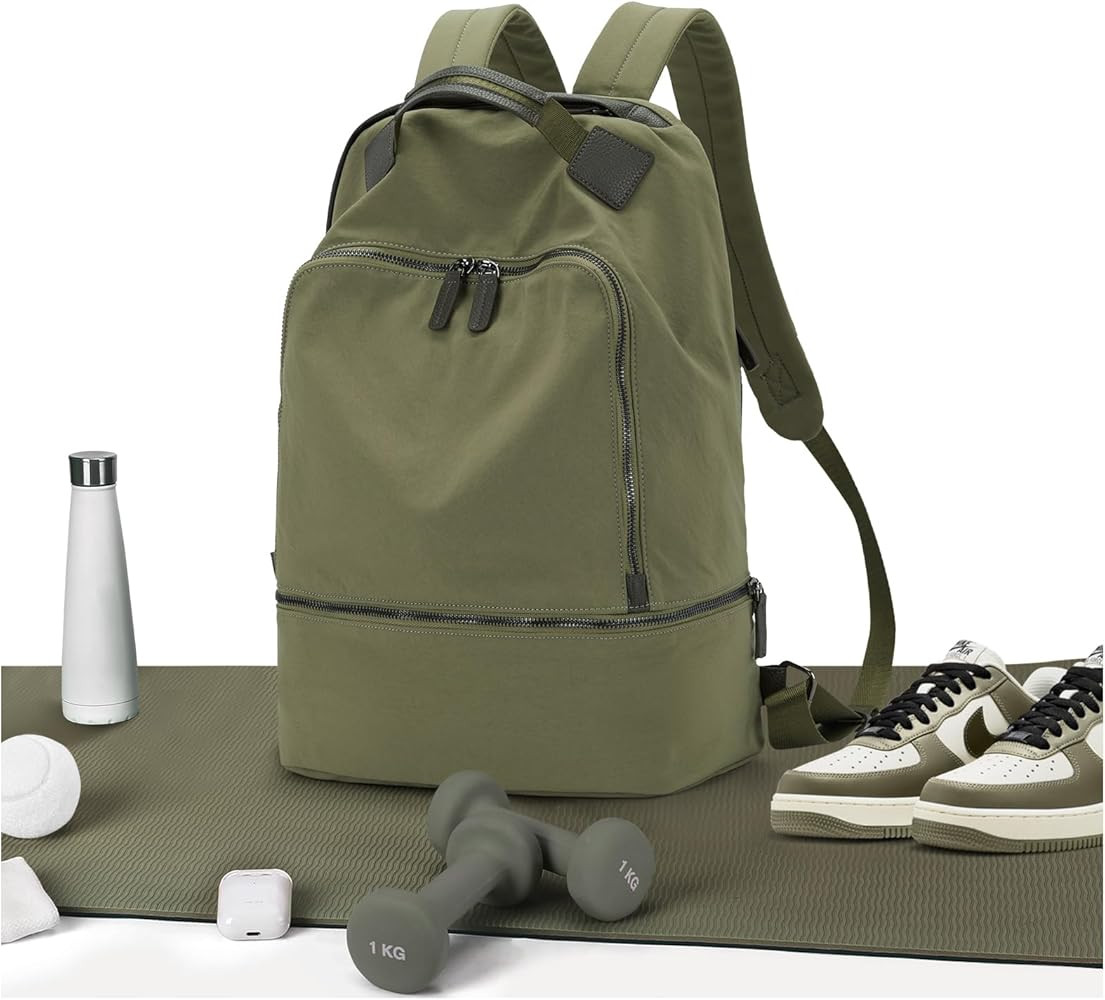 Gym Backpack for Women Waterproof Small Gym Bag With Shoe Compartment Sports Essentials Backpack ... | Amazon (US)