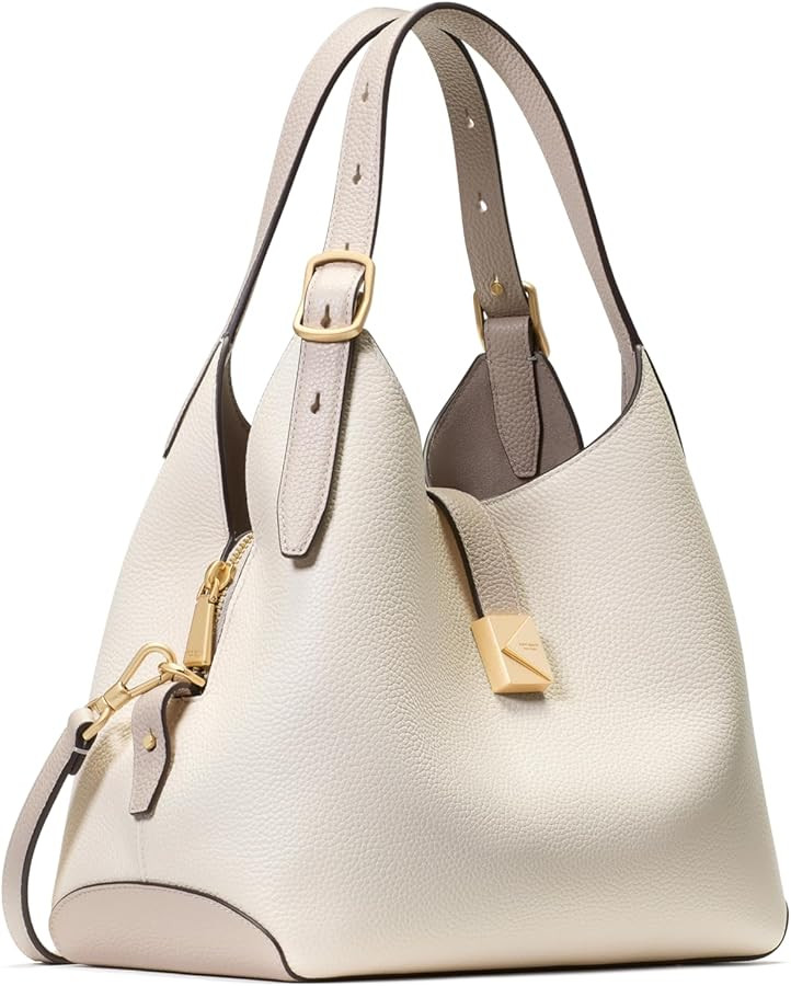 kate spade new york womens Deco Pebbled Leather Crossbody Tote | Amazon (US)