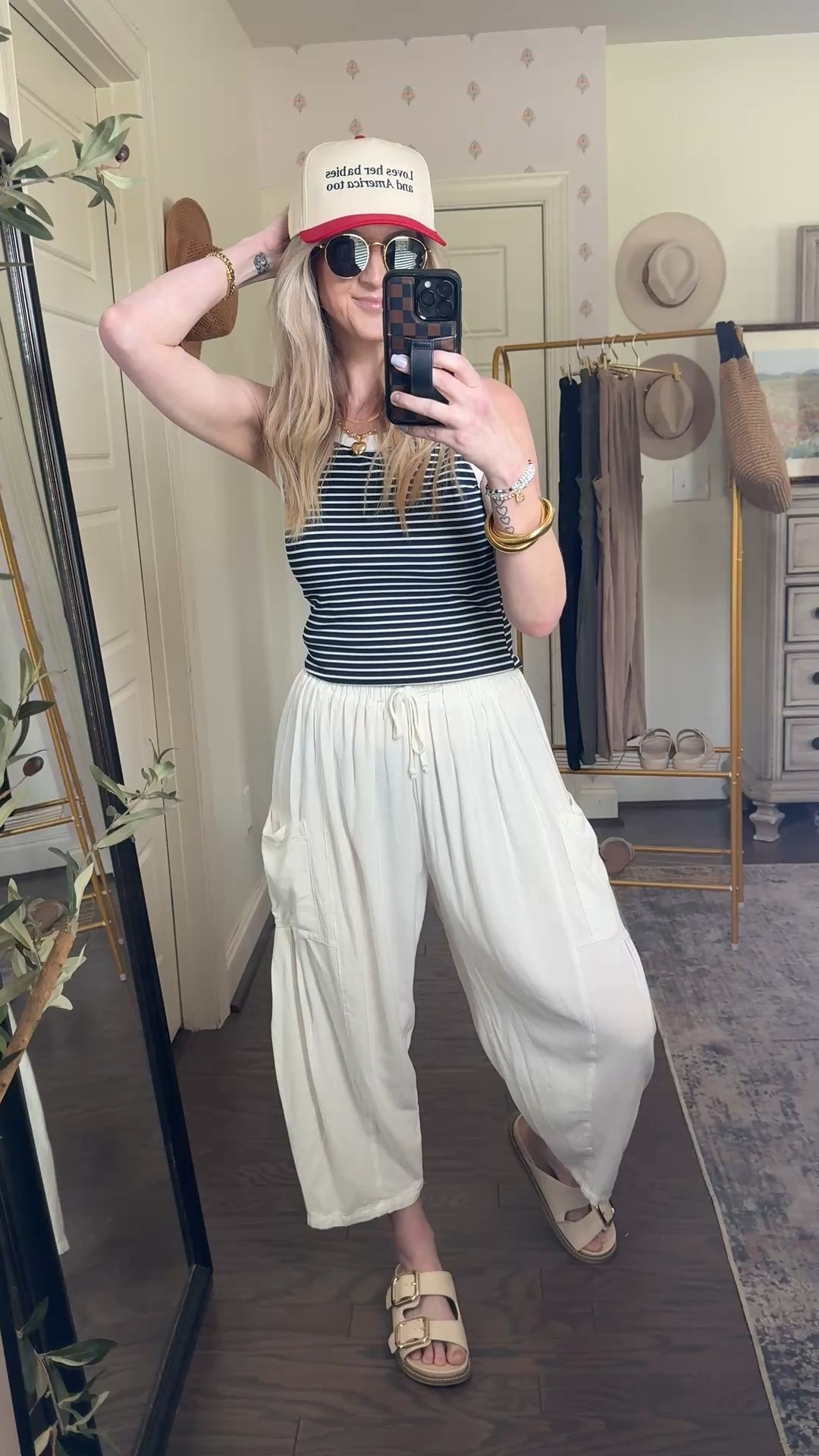 The Summer Sales are so good 🙌🏻
Going to be sharing some of my staples that are on sale & what’s in my cart! Hope you’ll stick around and shop 🤍🇺🇸 

Comfy | Mom OOTD | Summer Outfits | Casual | Summer shoes | comfy pants | Fourth of July outfits | 

#LTKSeasonal #LTKU #LTKStyleTip
