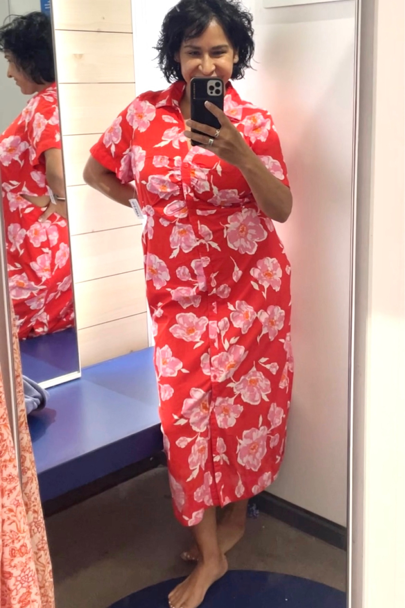 #floraldress #oldnavy #shirtdress #mididress #redfloraldress #cutoutdress #spring #mothersday

#LTKstyletip #LTKunder50 #LTKFind