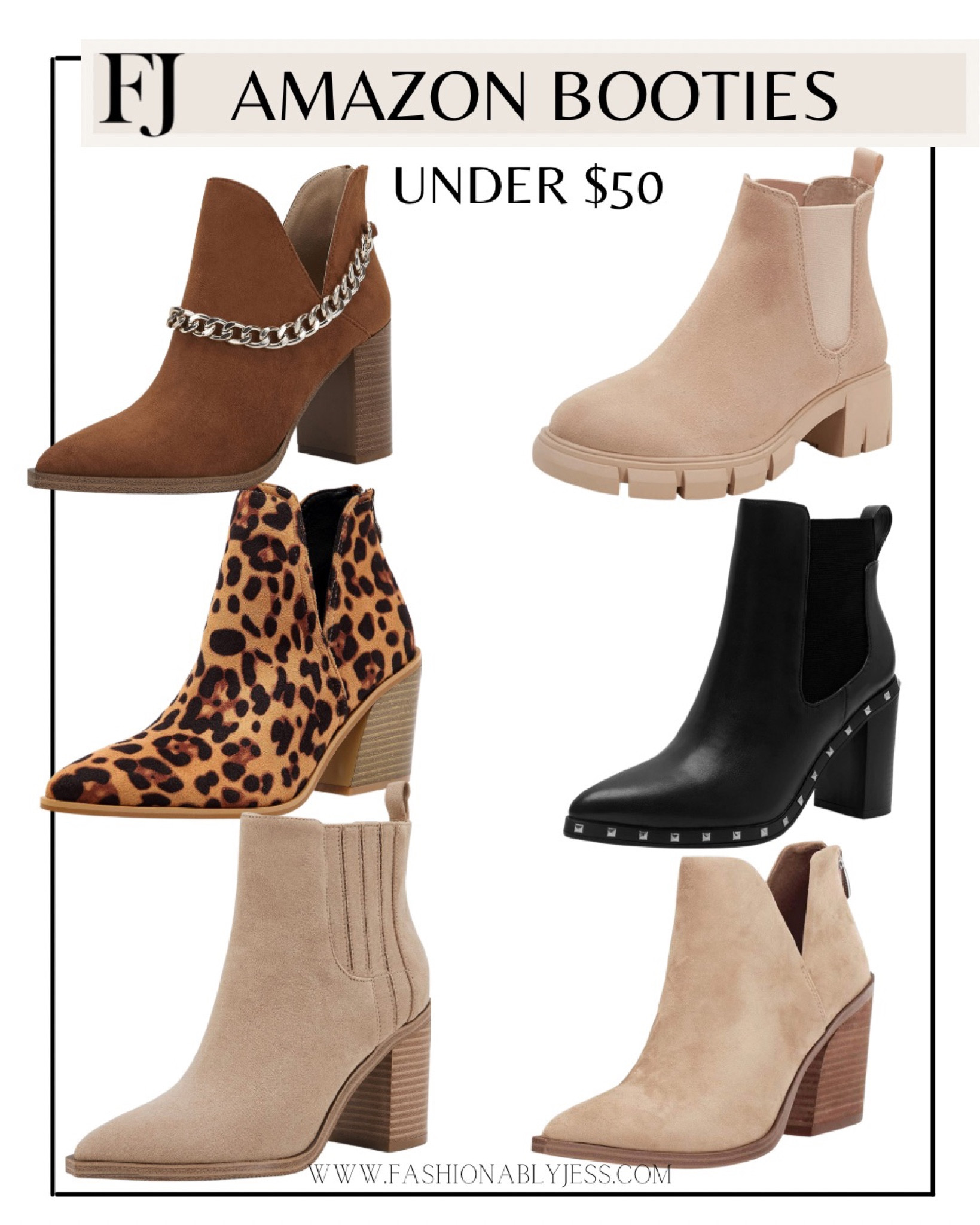 Fall booties under $50

#LTKSeasonal #LTKunder50 #LTKshoecrush