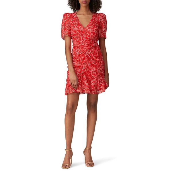 Parker Krislyn Dress red-print | Rent the Runway