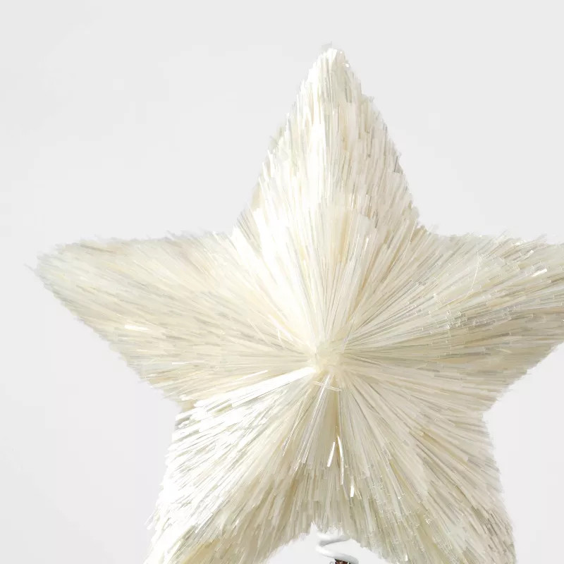 11" Tinsel Star Tree Topper - Wondershop | Target