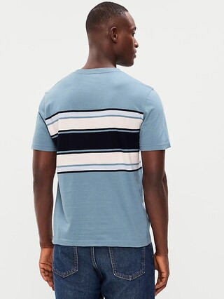 Crew-Neck Striped T-Shirt | Old Navy (US)