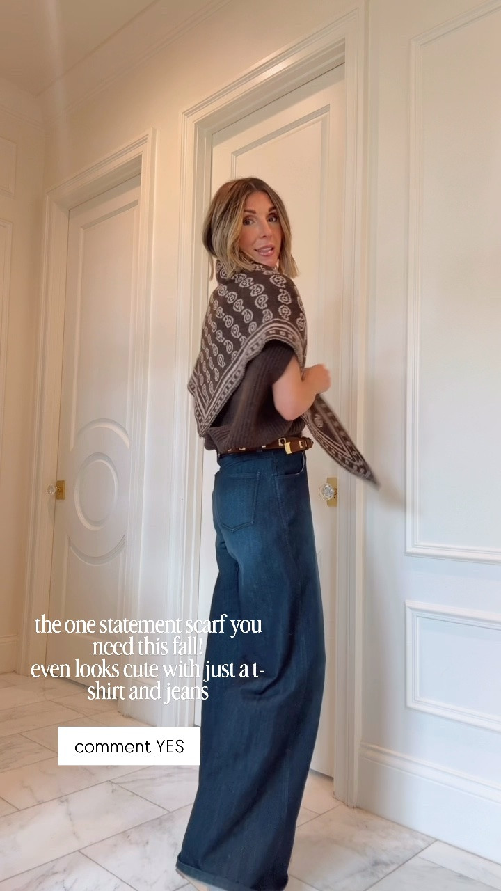 The first drop of my Fall 2026 @Splendid collection is live! How cool is this reversible scarf?! Shop my favorite fall must haves and see how I’m styling them.

#LTKfall #LTKjeans #LTKstyletip