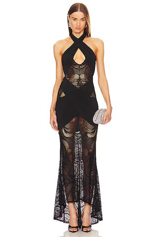 x REVOLVE Mirabella Gown | Black Gown | Black Crochet Dress | Crochet Maxi Dress Crochet Outfit | Revolve Clothing (Global)