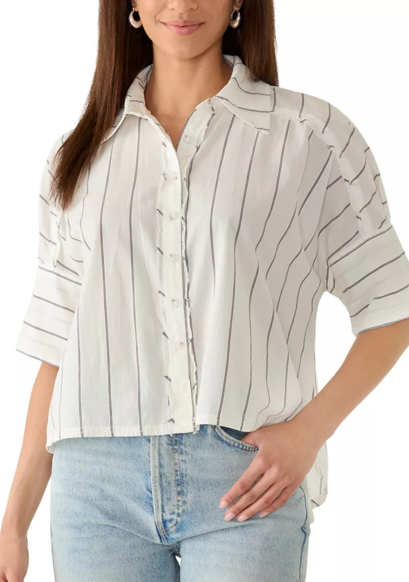 We The Free Seaside Cotton Stripe Shirt | Belk