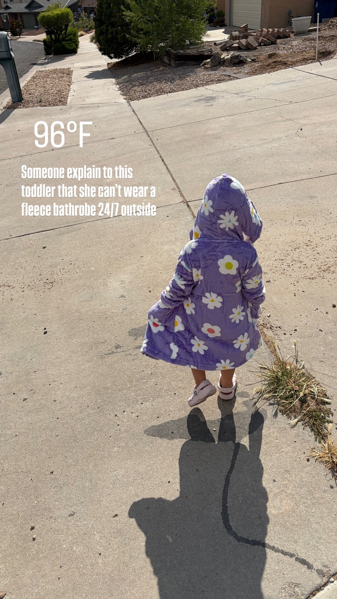 Toddler ootd… a fleece bathrobe in the summer bc it’s so comfy

#LTKKids
