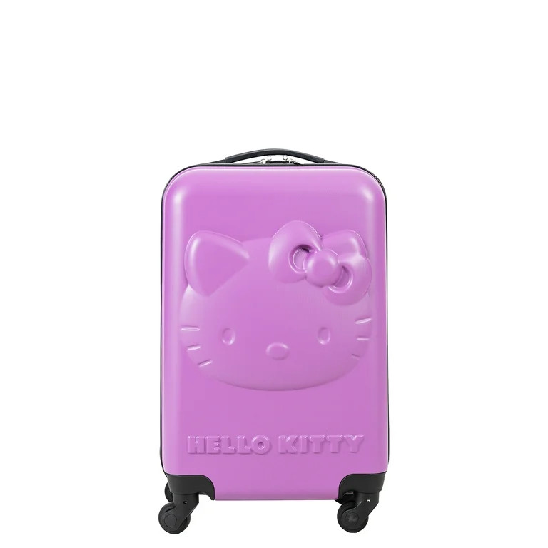 Sanrio Hello Kitty Girl's 20" Embossed Luggage -Pink | Walmart (US)