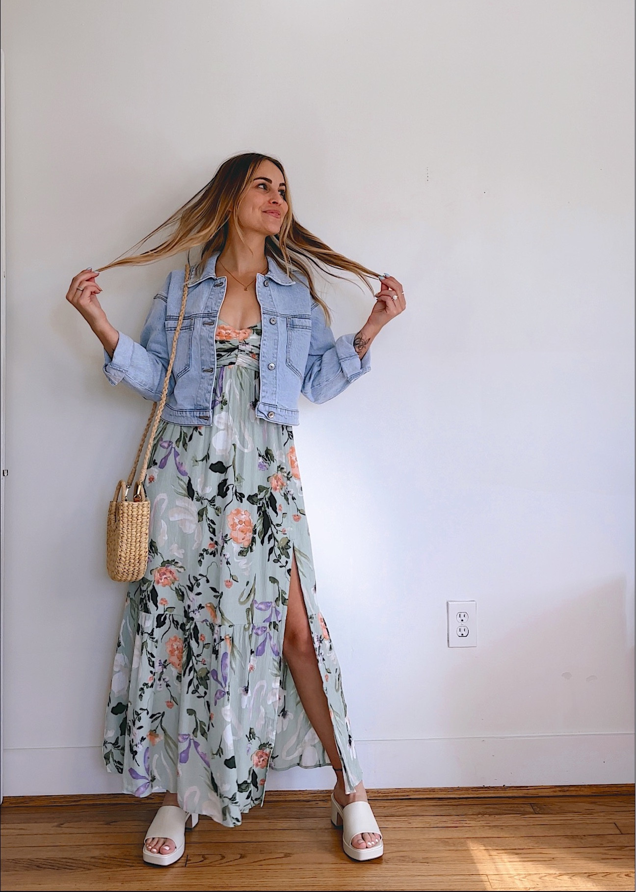 Beautiful spring/summer dress that can be dressed up or down! Everything true to size, wearing smalls (except shoes, size down!)

#LTKSeasonal #LTKwedding #LTKfit