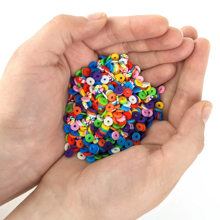 Hello Hobby Multicolor Clay Beads, 800 Pieces | Walmart (US)