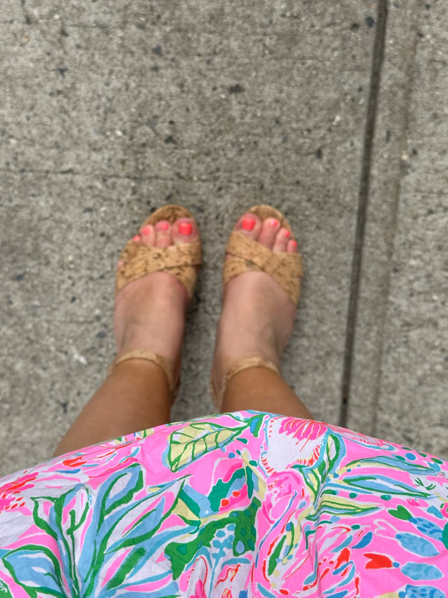 My favorite summer sandals. I love these corked heels from Lulu’s and they are so comfy while making a chic statement. 

#LTKFindsUnder50 #LTKShoeCrush #LTKStyleTip