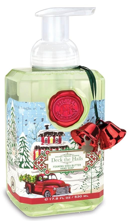 Michel Design Works Scented Foaming Hand Soap, Deck the Halls | Amazon (US)