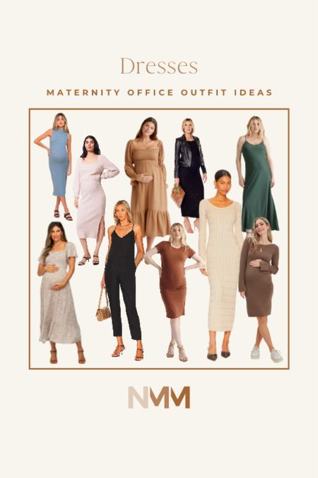 Pregnancy and maternity office work outfit ideas: dresses

#LTKworkwear #LTKstyletip #LTKbump