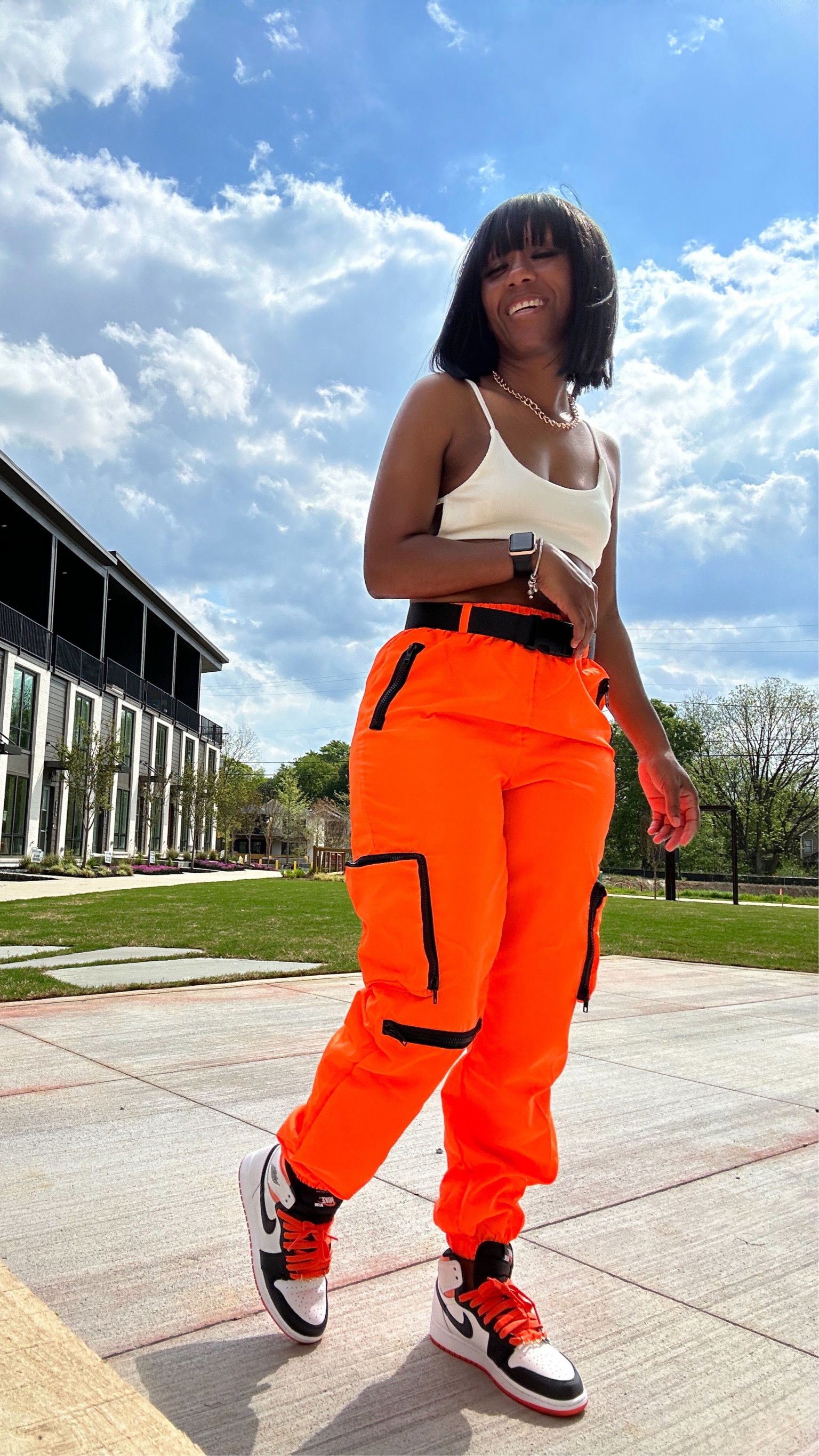 Somewhere stuck between it want to be summer and it want to be fall! Wearing my crop top and windbreaker pants going for a walk!
Crop top size small 
Pants size xtra small

#LTKstyletip #LTKfindsunder100 #LTKshoecrush