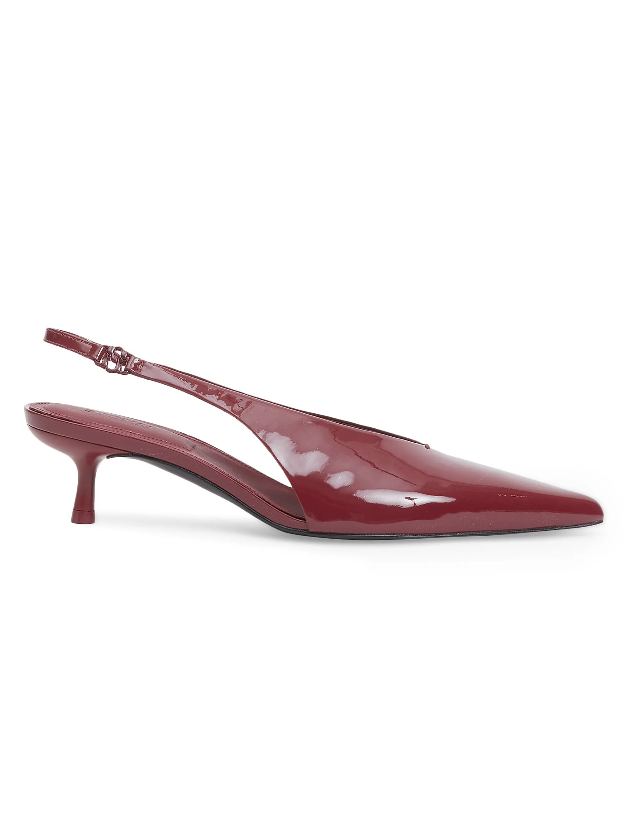 Sylvie 45MM Patent Leather Slingback Pumps | Saks Fifth Avenue