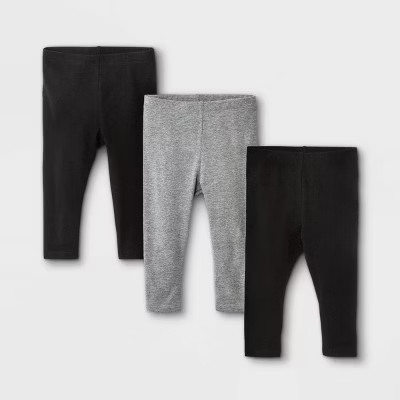 Baby Girls' 3pk Leggings - Cat & Jack™ : Target | Target