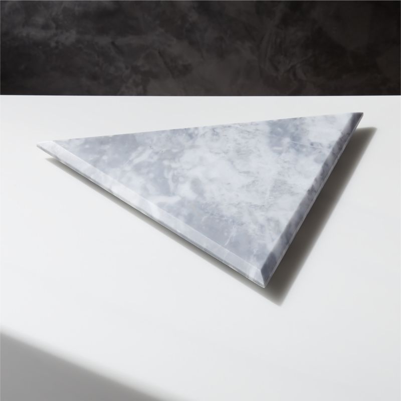 Don't Be a Square Marble Cheese Board | CB2 | CB2