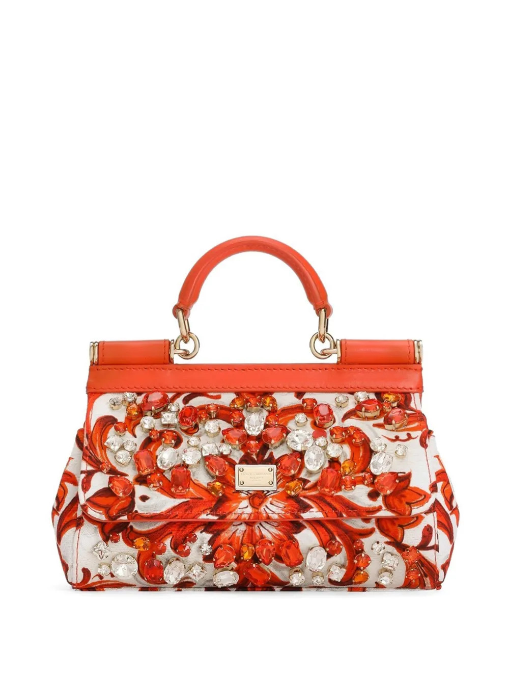 mini Sicily handbag with bezels | Farfetch Global