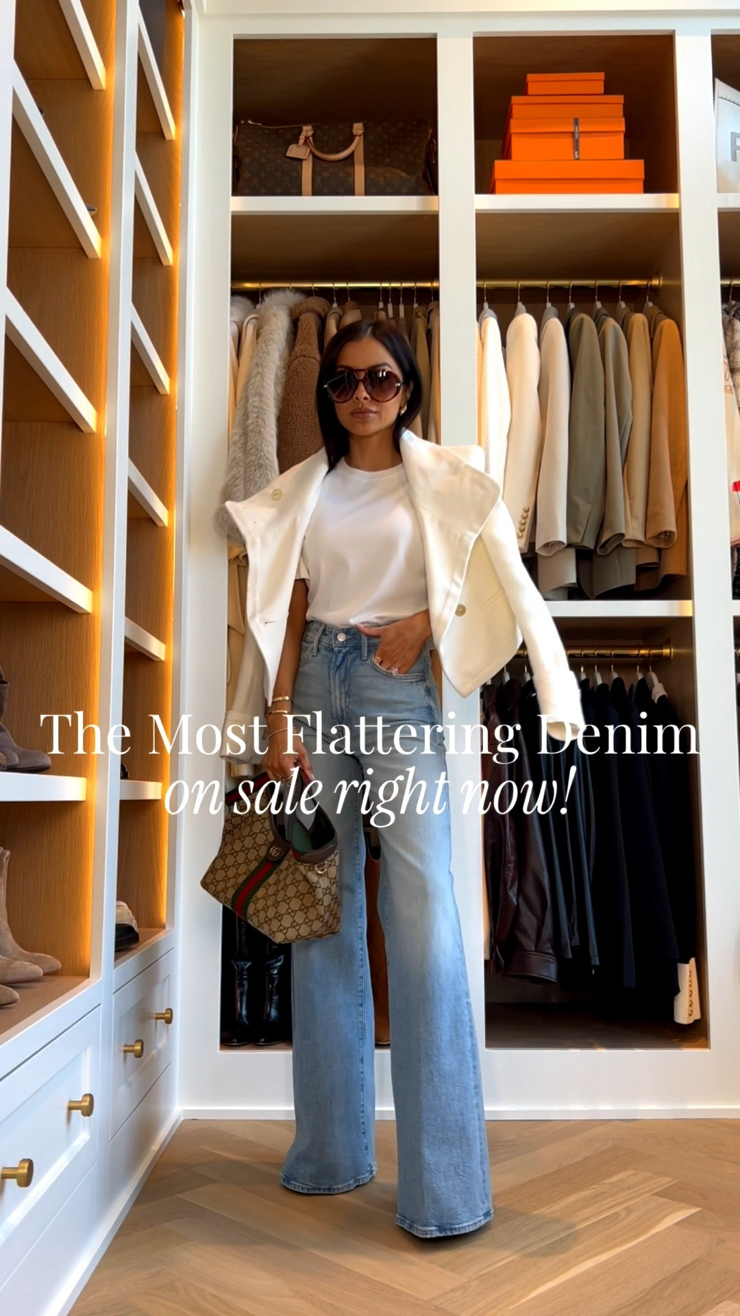 Revolve sale picks! Use code HAPPY20 to take 20% off 
Mother the hustler denim in light was wearing a 23
Mother lasso jeans wearing a 24
Frame white jeans wearing a 24
Mother Lemon twist jeans wearing a 23
Levis white cropped jeans wearing a 24



#LTKPetite #LTKOver40 #LTKSaleAlert