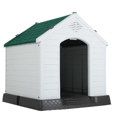 BestMassage 39in Dog House Indoor & Outdoor Kennel with Weatherproof Puppy Shelter Pet Crate, Green | Target