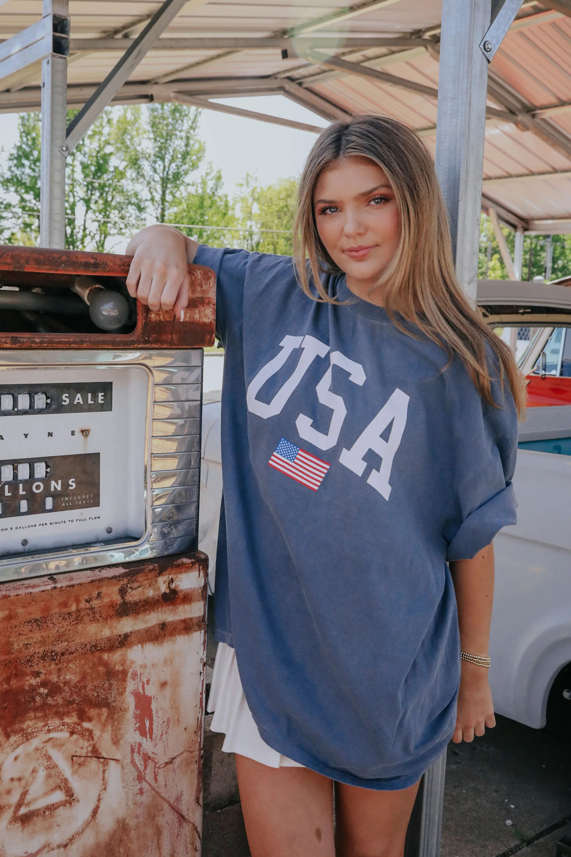 charlie southern: usa comfort colors t shirt | RIFFRAFF