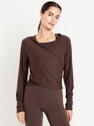 CloudMotion Cross-Front Hoodie | Old Navy (US)