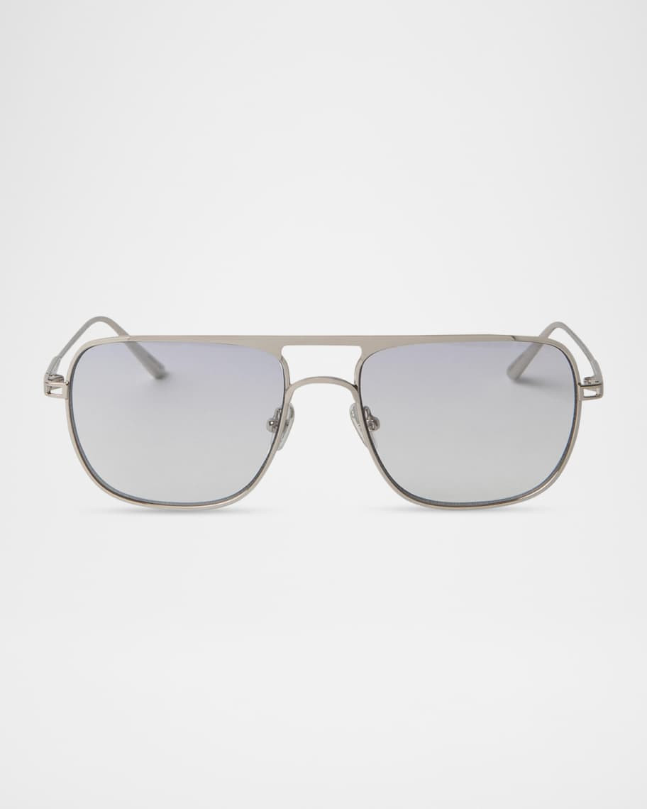 Elisa Johnson Jane Metal Aviator Sunglasses | Neiman Marcus