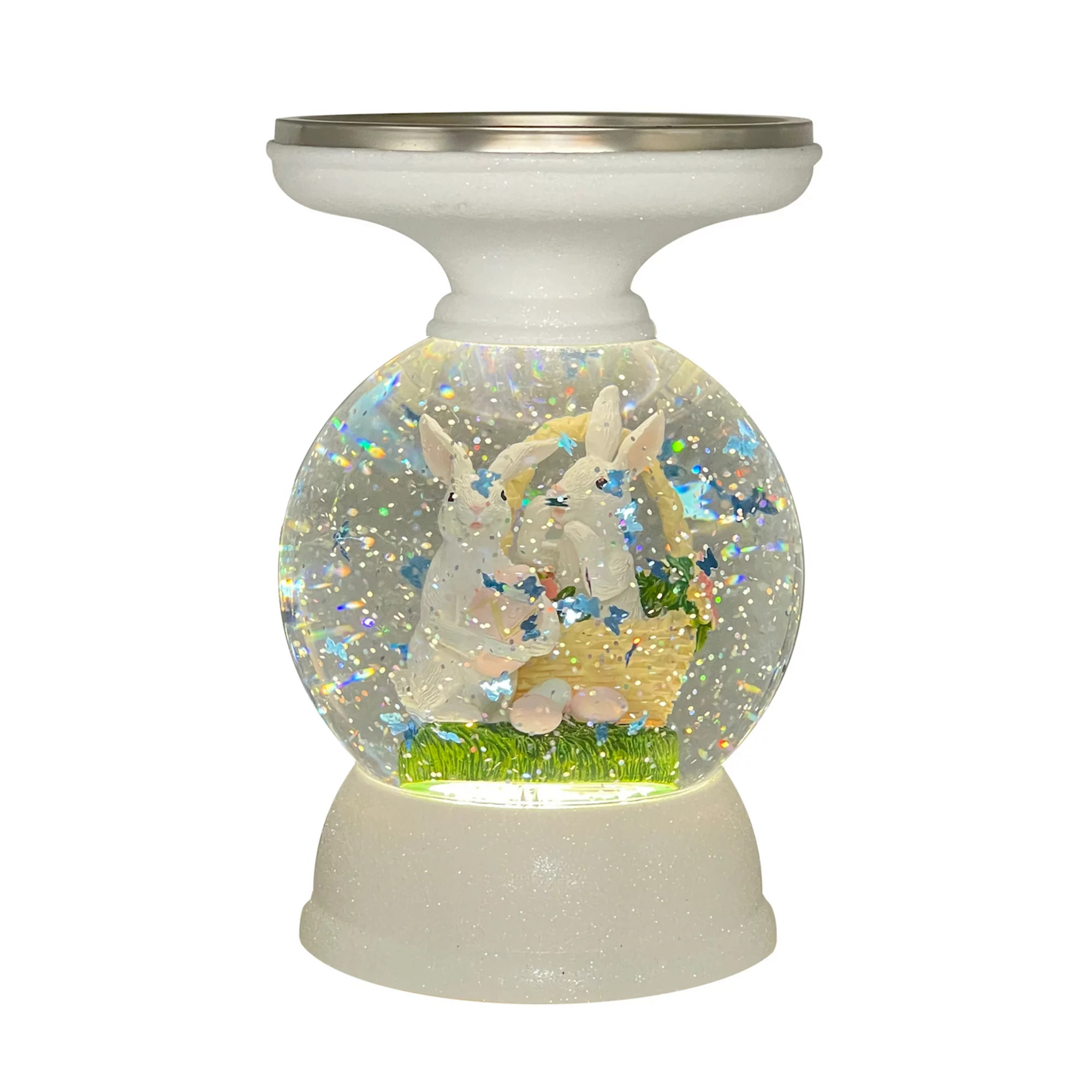 Celebrate Together™ Easter Bunny Shimmer Candle Holder Table Decor | Kohl's