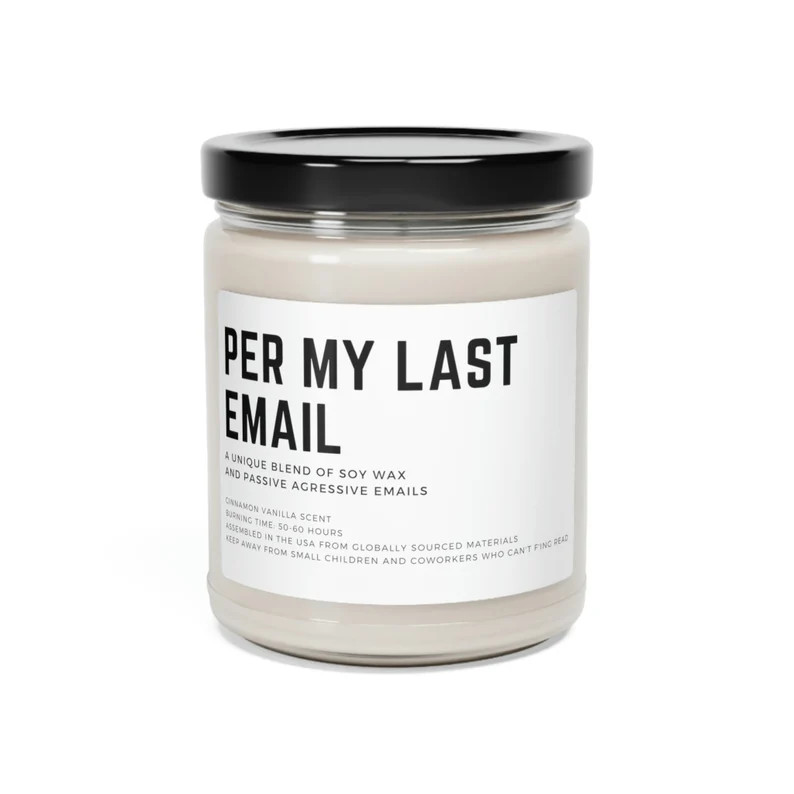 Per My Last Email Funny Office Work Remote Work From Home - Etsy | Etsy (US)