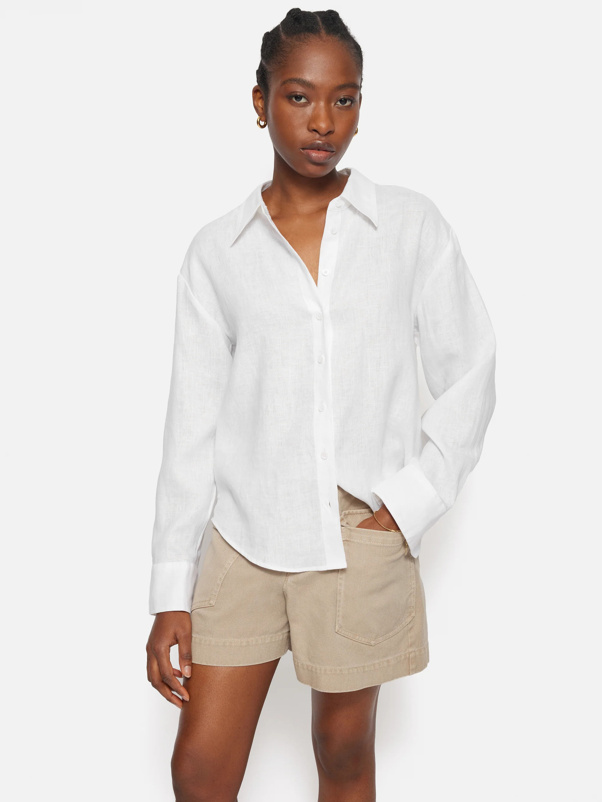 Linen Casual Shirt | Jigsaw (UK)