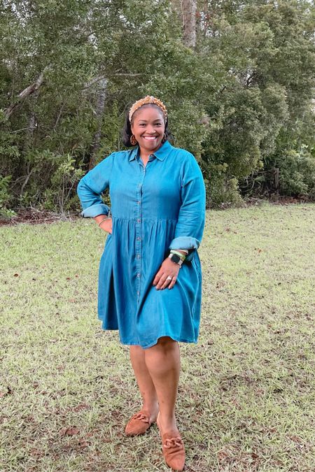 I love denim dresses! This one from Walmart is perfect with flats or booties!

#LTKover40 #LTKworkwear #LTKmidsize