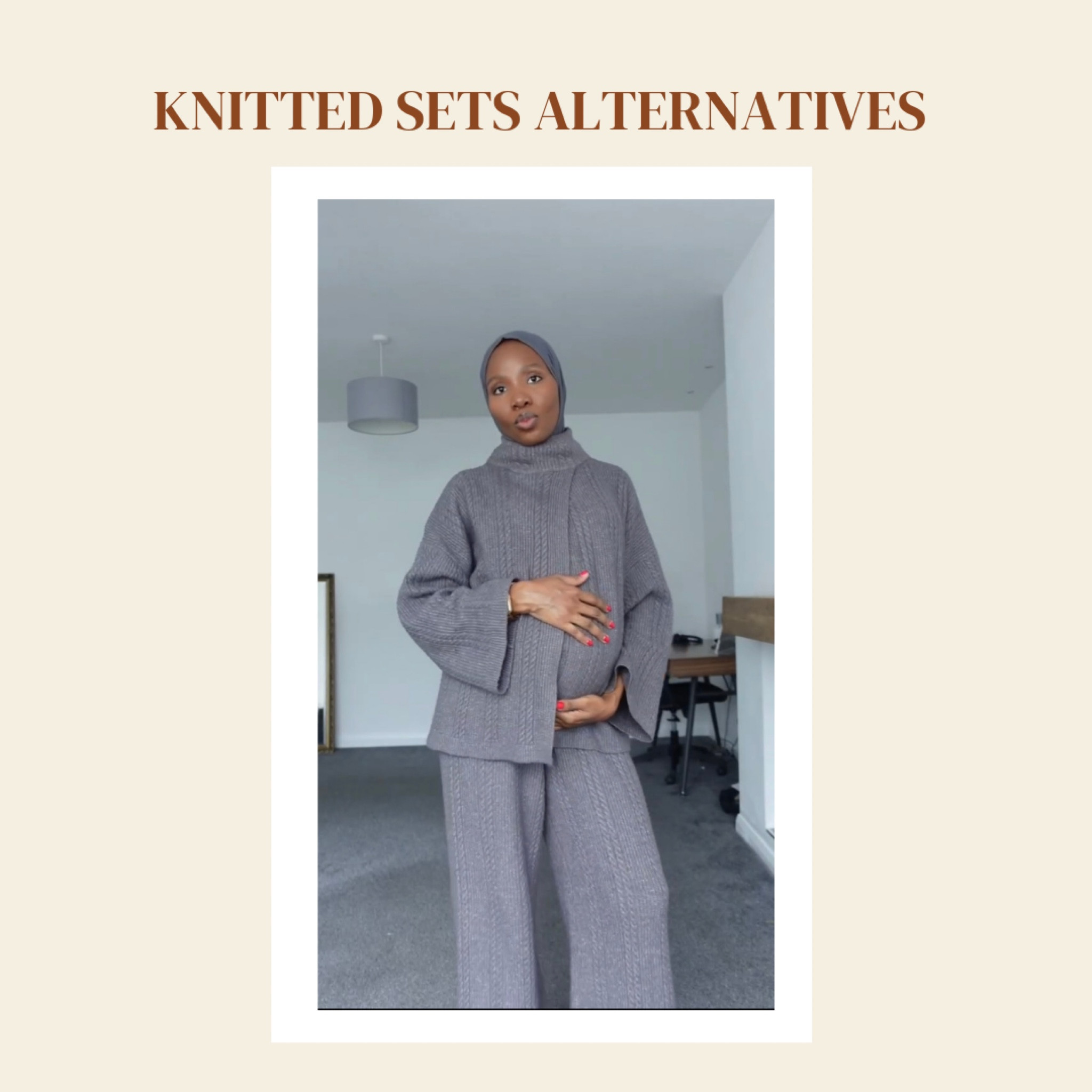 Linked other knitted set alternatives as this is old and sold out. 

#LTKeurope #LTKstyletip