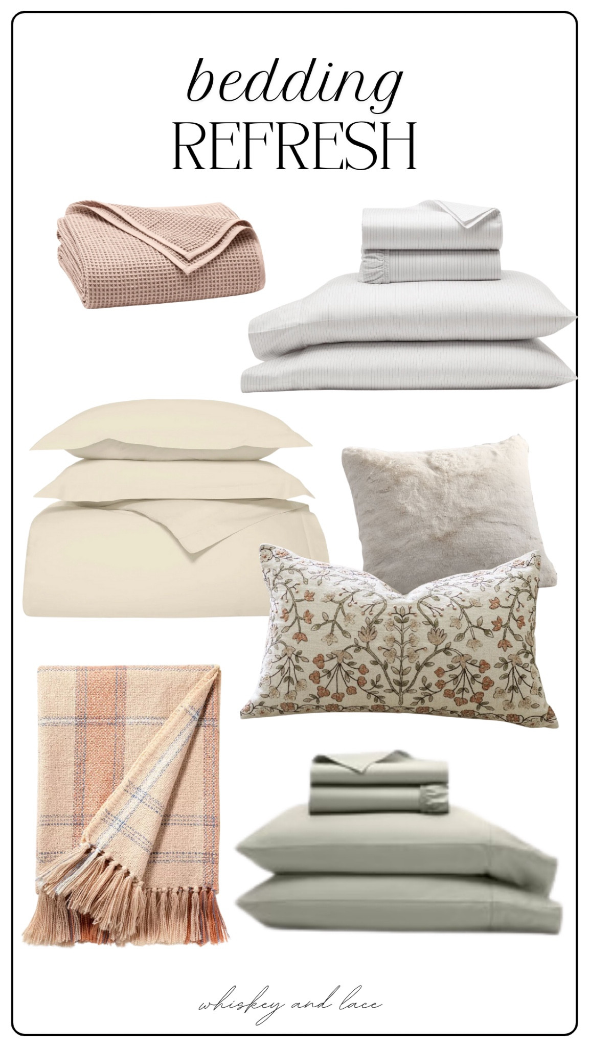 In the mood for a bedding upgrade? The post-holiday timeframe is ideal for sprucing up your living spaces, and that includes the cozy place you slip into every night! 🛏️ These bedding finds will help you create a warm and welcoming place to snuggle into, from now until summer! From throw blankets and duvets to throw pillows and sheets, these are the finds I’m currently eyeing…

#LTKHome #LTKSeasonal