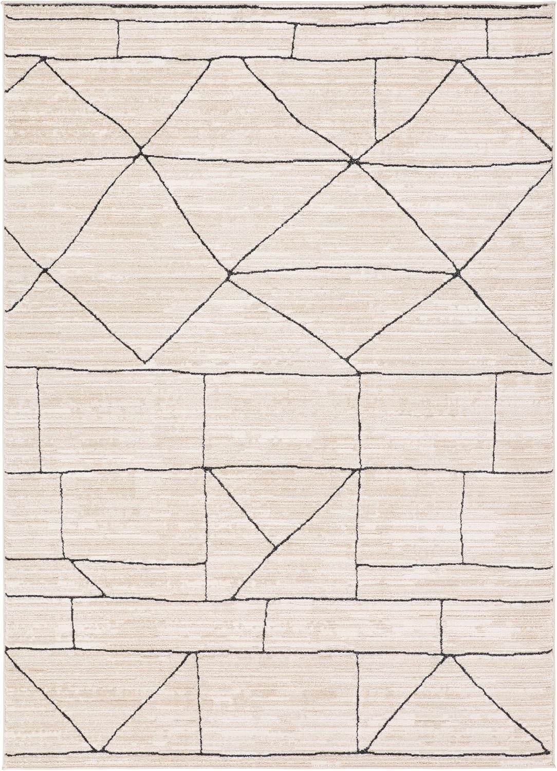 Jaipur Living, Soft 9x12 Large Area Rug, Easy Care, Moroccan, Geometric Beige/Brown Living Room R... | Amazon (US)