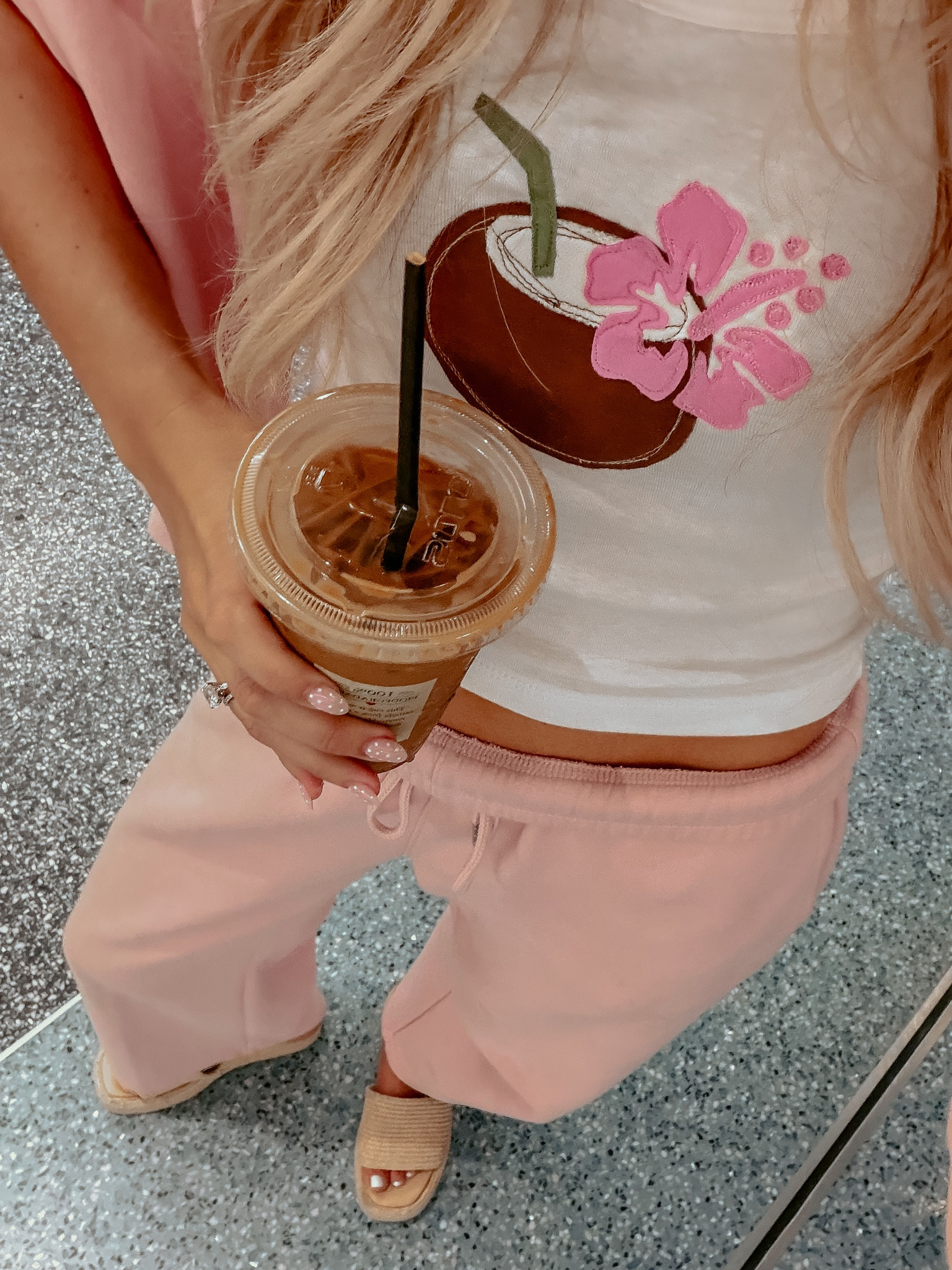 Freewill boutique on Instagram I can’t link it, but it’s just a cute girl who does all the clothing herself!!!! 

Jordanmarie, coconut girl, vacation, travel, airport outfit, lounge wear 

#LTKootd #LTKTravel #LTKvlog