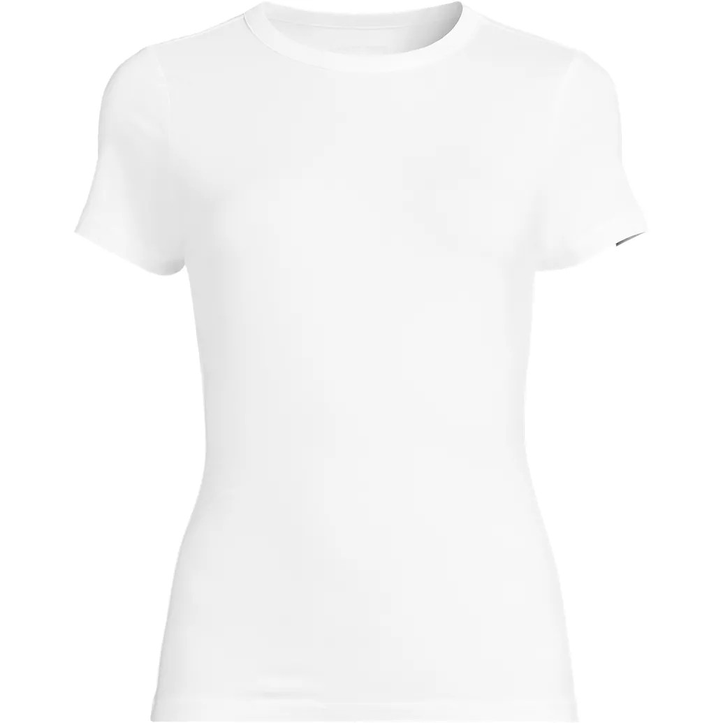 Women's Short Sleeve Cooling Crew Neck T-Shirt | Lands' End (US)