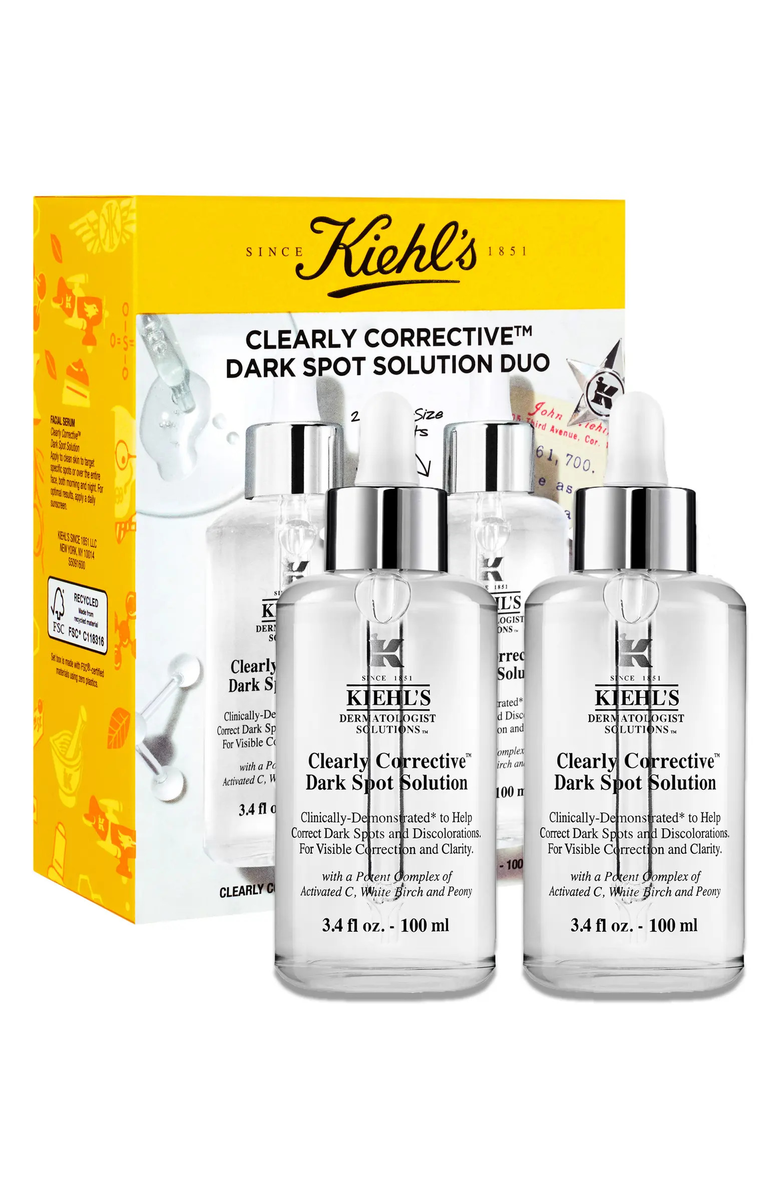 Clearly Corrective™ Dark Spot Solution Face Serum Set $280 ValueKIEHL'S SINCE 1851 | Nordstrom