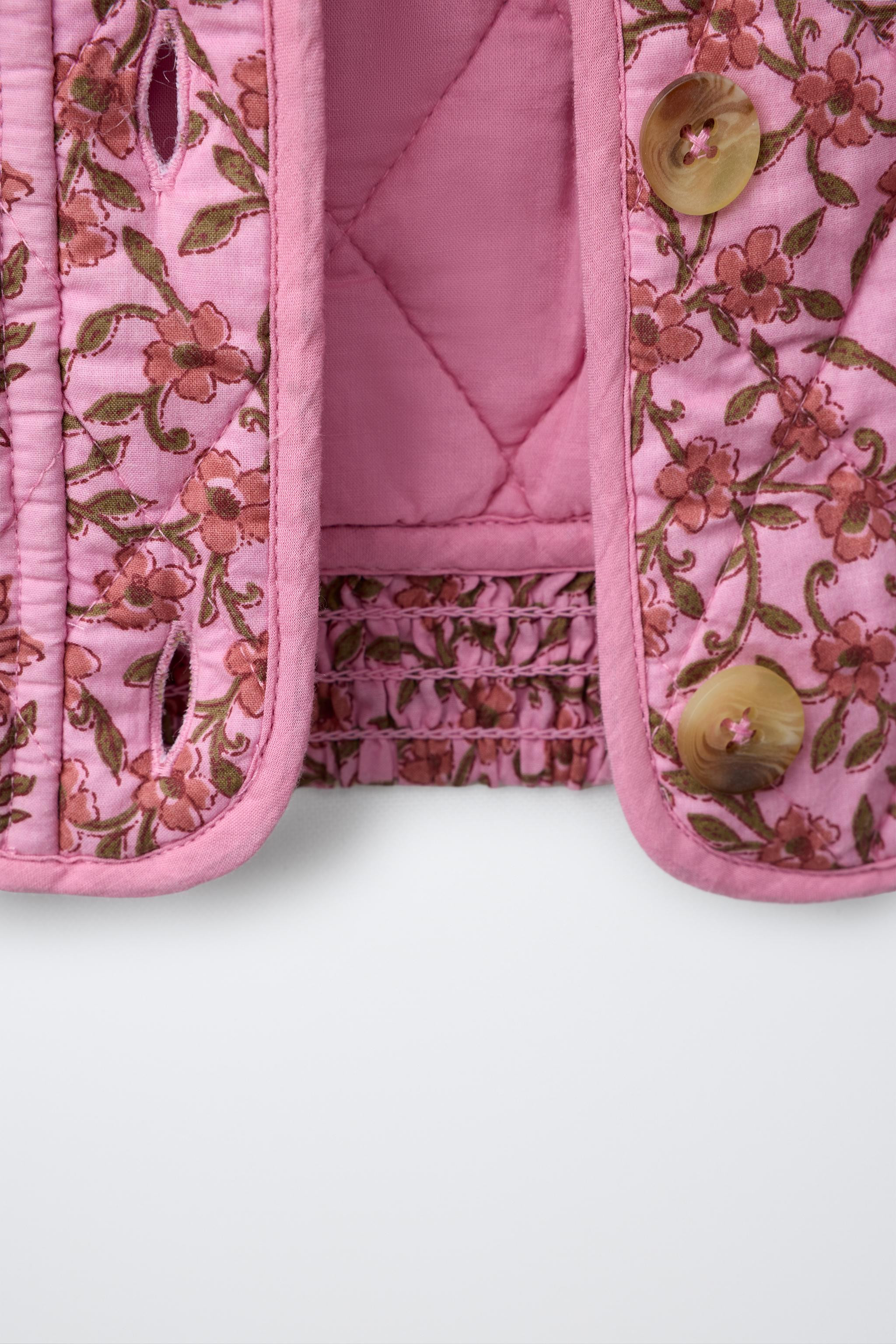 FLORAL PADDED JACKET | Zara US