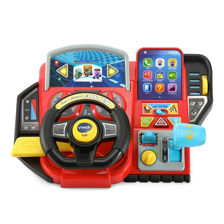 VTech Race & Discover Driver Electronic Baby and Toddler Toys - Walmart.com | Walmart (US)