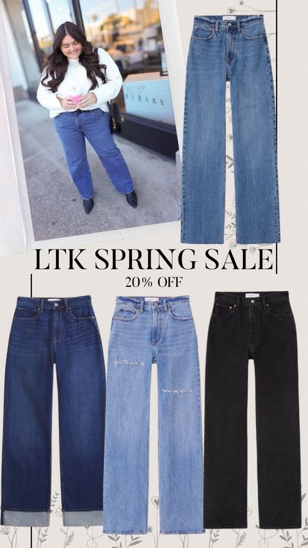 Abercrombie jeans. Abercrombie denim. Favorite jeans

Wearing short length!

#LTKsalealert #LTKfindsunder100 #LTKSpringSale