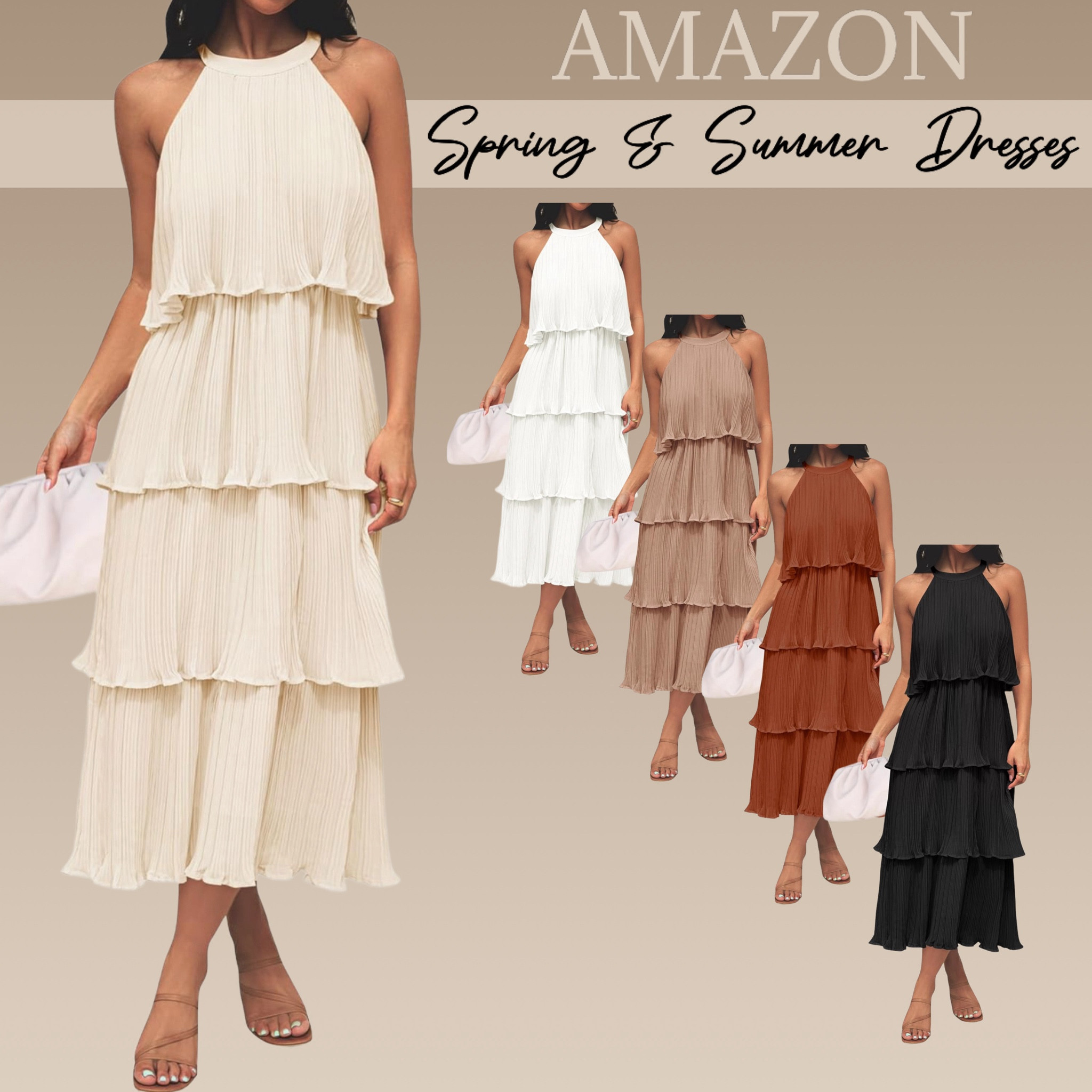 Beautiful Ruffle Tiered Long Midi Dress 

Amazon discount coupon available for purchase. 

#LTKsalealert #LTKfindsunder50 #LTKstyletip