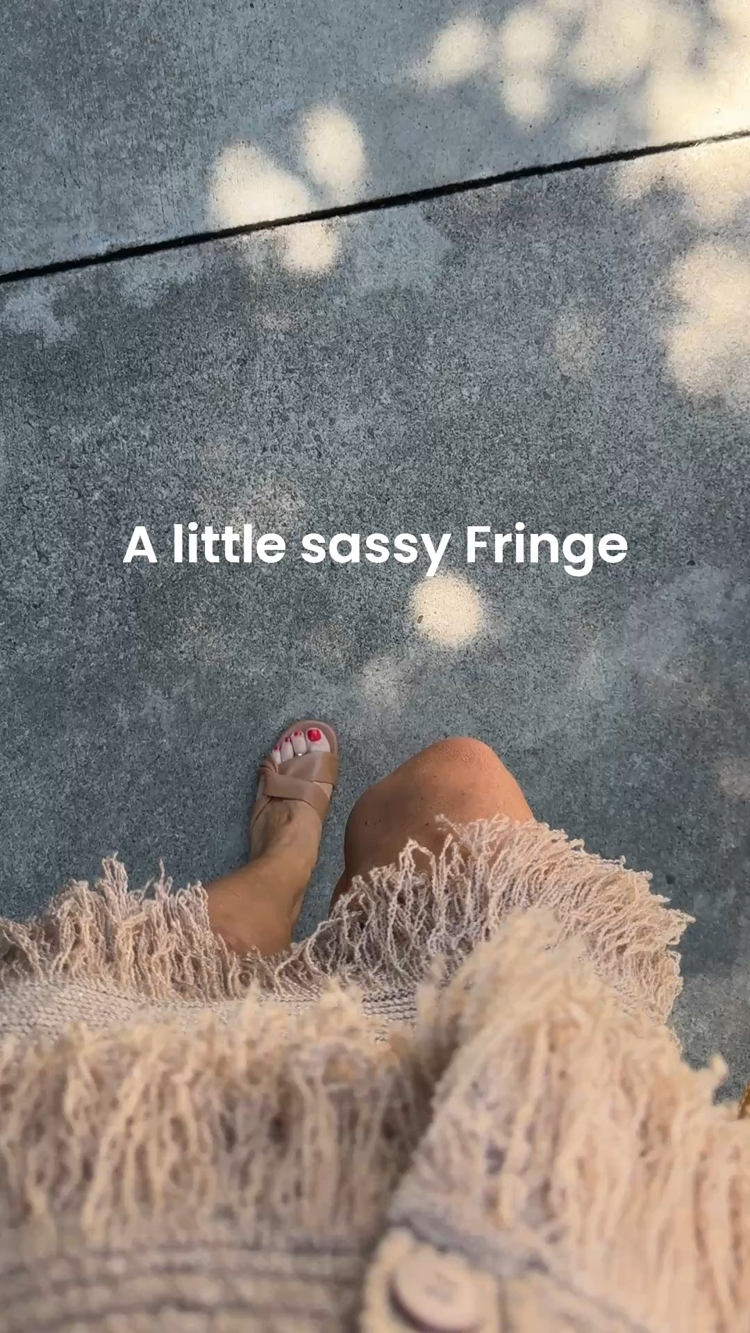 A little sassy fringe…

Outfit of the day…
This compliments worthy fringes sweater set.. is a show stopper…
Light weight, comes in other colors, classic yet sassy…
The skirt is a mini skirt but not to short (my hubby love it) 

The top is short sleeved button up… 

Nude kitten heals by Inez… tts and a shoe you can wear with ever dress in your wardrobe… the perfect nude shoe 

Great with jeans, trousers and shorts too.
Comfortable and the perfect height. TT

This is an outfit that can work for afternoon weeding, bridal shower, date night and social season..
Affordable, yet so high quality

#LTKootd #LTKOver40 #LTKWedding
