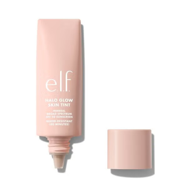 e.l.f. Cosmetics Halo Glow Skin Tint SPF 50 In 10 Tan Neutral - Vegan and Cruelty-Free Skincare | e.l.f. cosmetics (US)