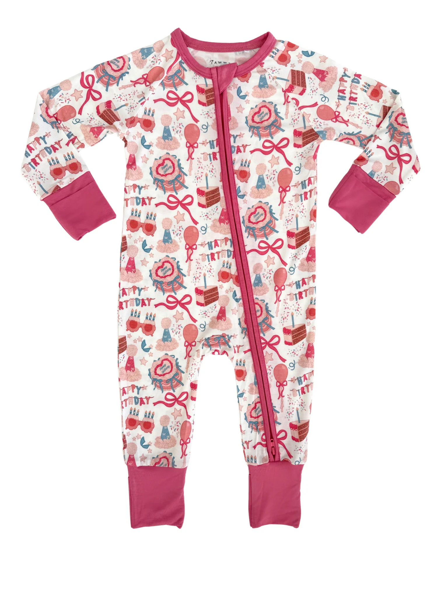 Birthday Girl Zipper Romper | In My Jammers