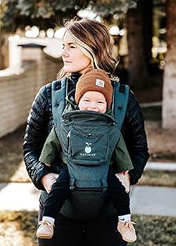 Ergonomic Hatchlet Caress 6-in-1 Baby Carrier for 3-36 Month Babies - Advanced Lumbar Support, In... | Amazon (US)